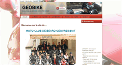 Desktop Screenshot of geobike.fr